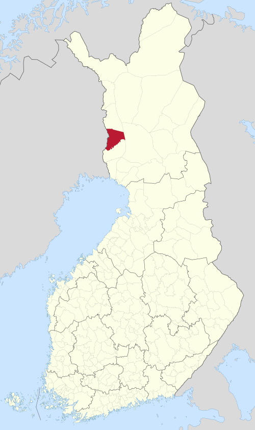 Location of Pello in Finland