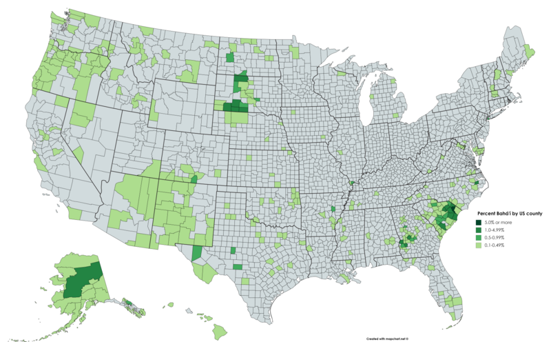 File:Percent of Population of Bahá'í Faith by US County.png