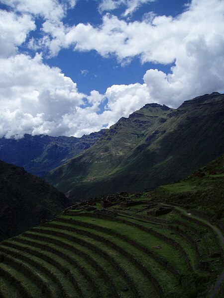 File:Peru hillside steps.jpg