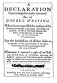 1648: Double Writing