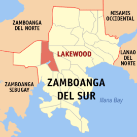 Lakewood na Zamboanga do Sul Coordenadas : 7°51'3.26"N, 123°9'15.09"E