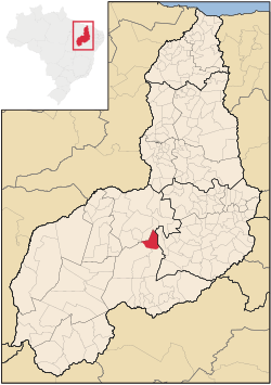Localização de Pajeú do Piauí no Piauí