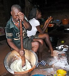 Preparing taro in Cameroon Pileuse de taro.jpg