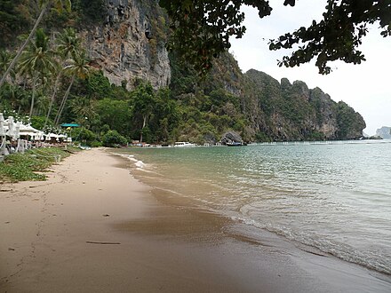 Pla Plong Beach, Ao Nang, looking towards Rai Leh