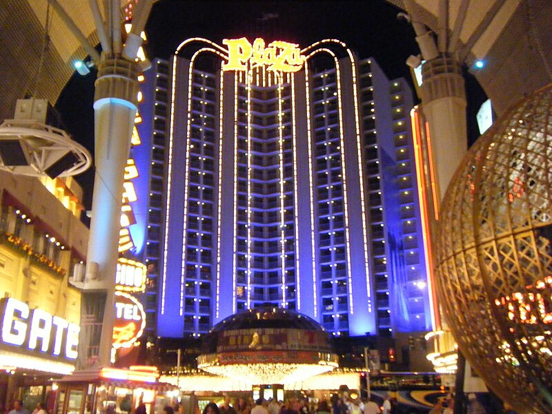 File:Plaza Hotel and Casino, Las Vegas, October 2008.jpg