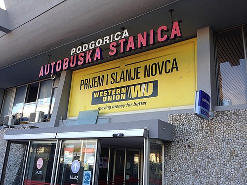 Podgorica Main Bus Station