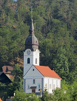 Kerk in Podgorje