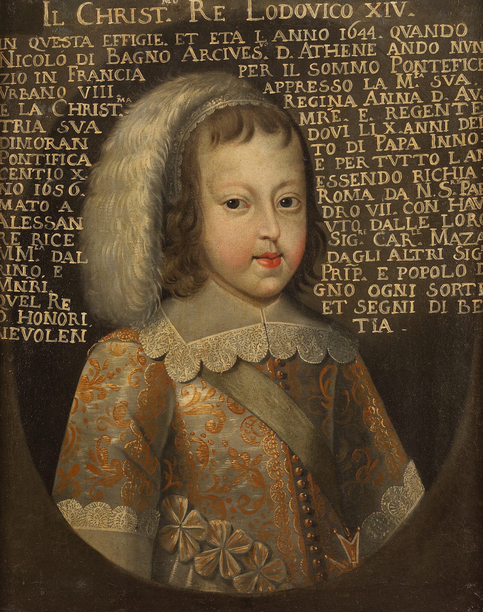 File:Portrait of Louis XIV 1644.jpg - Wikimedia Commons