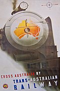 Poster -- Trans-Australian Railway (steam locomotive), late 1940s.jpg