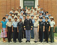 PGSO deputies in 1986 Prince George's County Law Enforcement Academy, Session 30 (1986).jpg