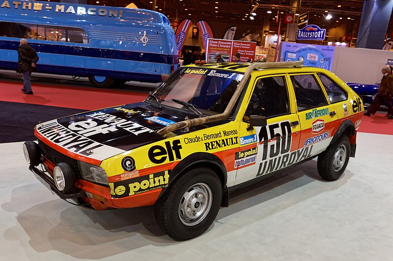 File:Rétromobile 2016 - Renault 20 Turbo 4X4 Paris-Dakar - 1982 - 002.jpg