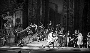 English: Scene from Sergei Prokofiev's ballet Romeo and Juliet Русский: Сцена из балета "Ромео и Джульетта"