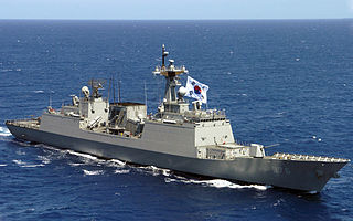 ROKS <i>Munmu the Great</i> (DDH-976) Daegu-class frigate