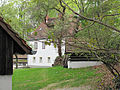 Erdmann house, rear side with well house