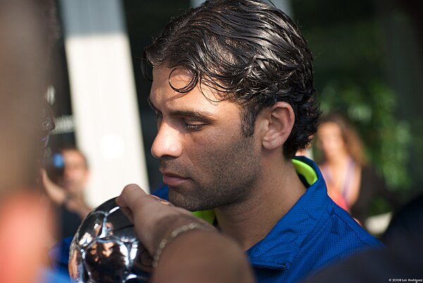 Márquez with Barcelona in August 2009