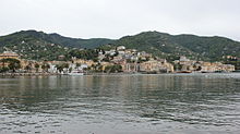 Blick auf Rapallo