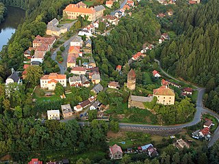 <span class="mw-page-title-main">Rataje nad Sázavou</span> Market town in Central Bohemian, Czech Republic