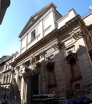 <span class="mw-page-title-main">Santa Maria in Monserrato degli Spagnoli</span> Church in Rome, Italy