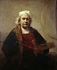 Rembrandt van Rijn, Selbstporträt