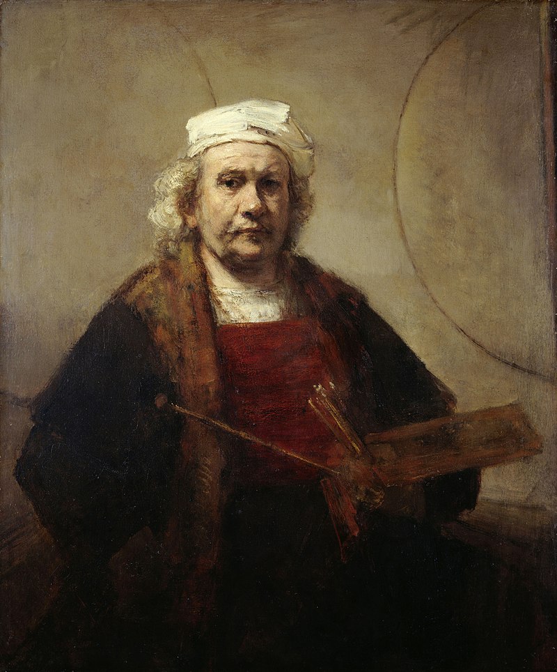 Self-Portrait with Two Circles - Wikipedia