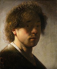 Self-portrait at the age of 22 (after Rembrandt)
