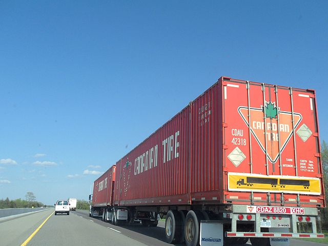 53 foot container turnpike doubles