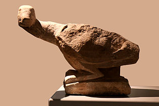 sculpture de rapace