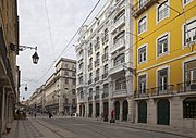 Rua da Prata, una delle vie principali della Baixa
