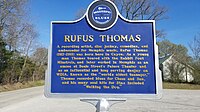 Rufus Thomas - Mississippi Blues Trail Marker.jpg