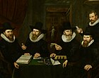 Управляющие исправительной палаты. 1618. Холст, масло. Исторический музей, Амстердам
