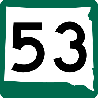 <span class="mw-page-title-main">South Dakota Highway 53</span> State highway in South Dakota, United States