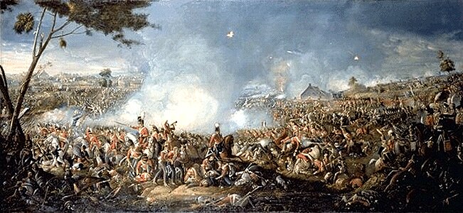 Batalo de Waterloo, 1815