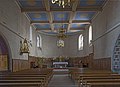 Vue de l'intérieur de l'église.