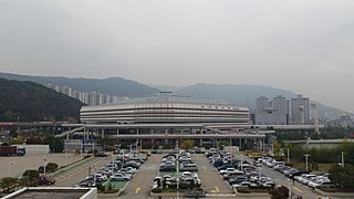 <span class="mw-page-title-main">Sajik Arena</span> Indoor sporting arena in Busan, South Korea