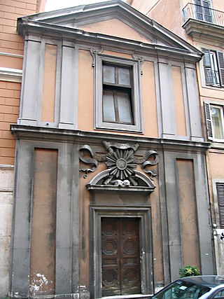 <span class="mw-page-title-main">Sant'Andrea degli Scozzesi</span> Church in Rome, Italy