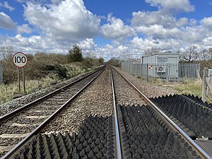 Sawley railway station (site), Derbyshire (geograph 7136117).jpg