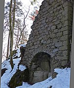 Rundbogen im Osten der Schutzmauer