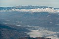 Das Schiltal und das Retezat-Gebirge von Osten vom Parâng-Gebirge aus