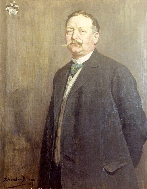 Schneider-Didam Porträt Fritz von Wille 1909