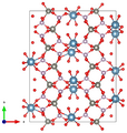 mit Blickrichtung parallel zur c-Achse