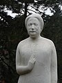 Sculpture of Nadežda Petrović in Pionirski Park in Beograd (face), October 13, 2012.jpg