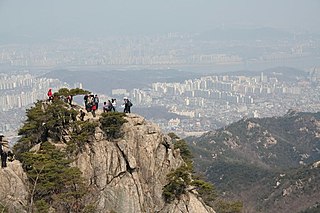 <span class="mw-page-title-main">Gwanaksan</span> Mountain in south Seoul, South Korea
