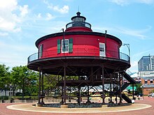 Seven Foot Knoll Lighthouse, Inner Harbor, Baltimore, Maryland Seven Foot Knoll Light.JPG