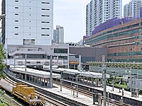 車站戶外月台外觀（2024年5月）