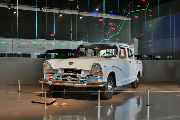 A 1964 Shanghai SH760, Shanghai's automotive mainstay for over 25 years