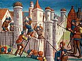 Осада Константинополя. Картина 1499 года