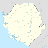 Lagekarte von Sierra Leone