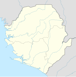 Tombos läge i Sierra Leone