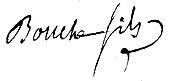 signature de Pierre Balthazard Bouche