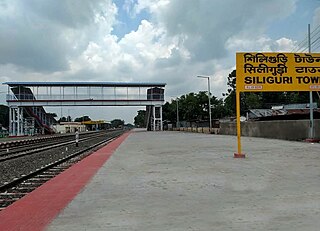 Siliguri Town railway station Train station in West Bengal, India